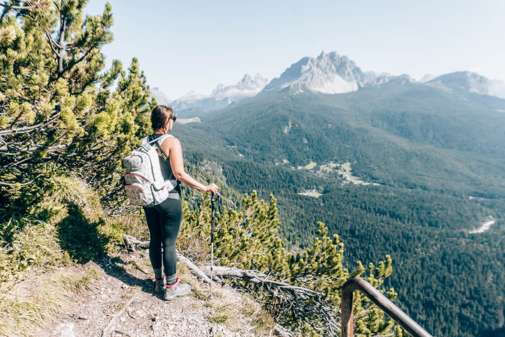Ausblick in die Dolomiten