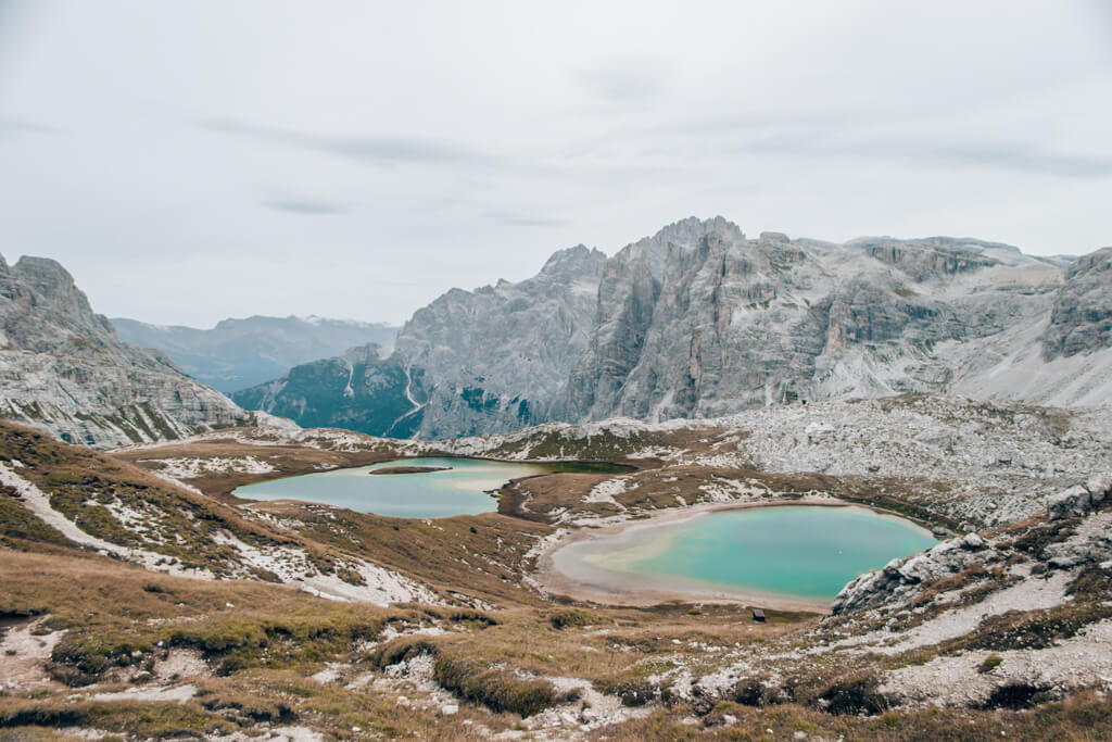Böddenseen bei der Dreizinnenhütte Böddenseen bei der Dreizinnenhütte