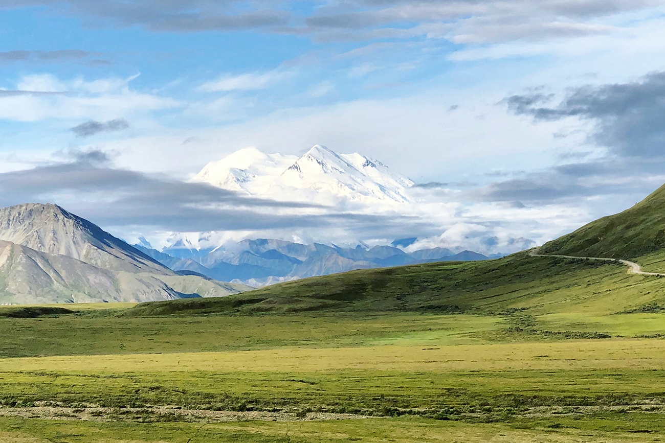 Blick auf den Denali