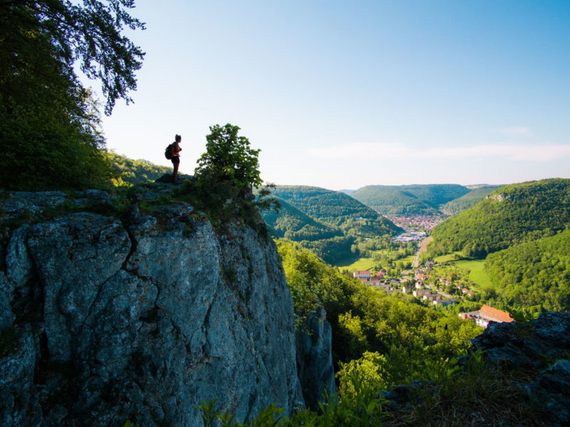 Panorama-Blick Ermstal