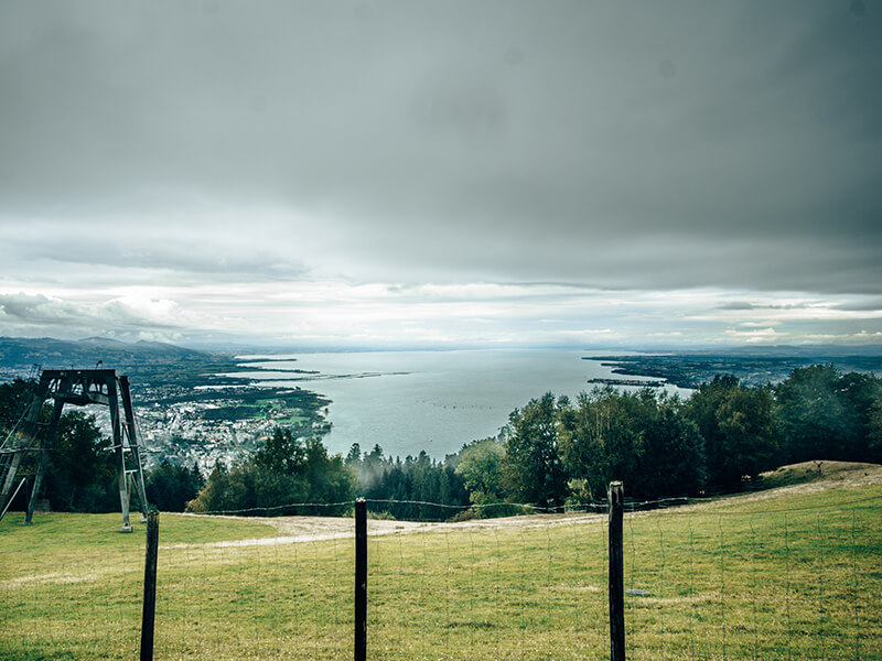 Pfänder-Bodensee-Bregenz Blick auf den Bodensee