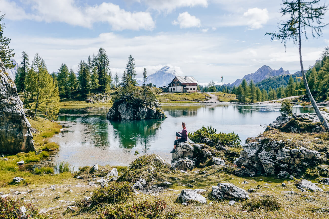 Vor dem Lago Federa