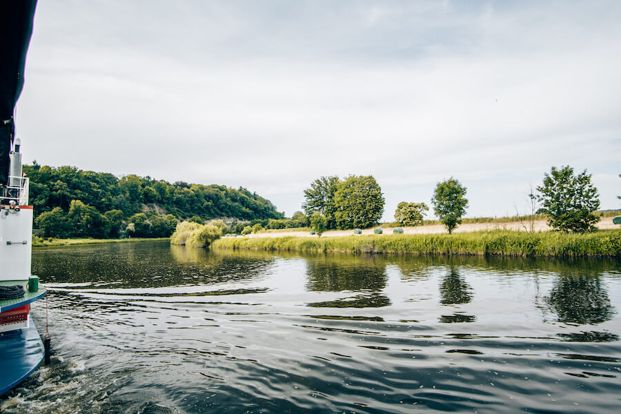 Schifffahrt auf der Weser
