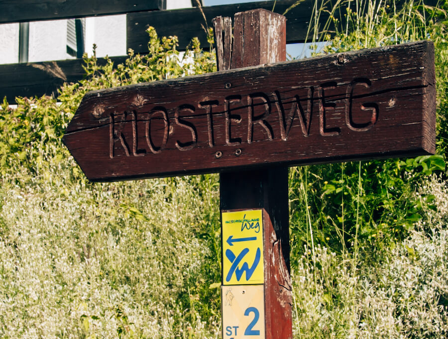 Wanderbeschriftung Weserbergland-Weg