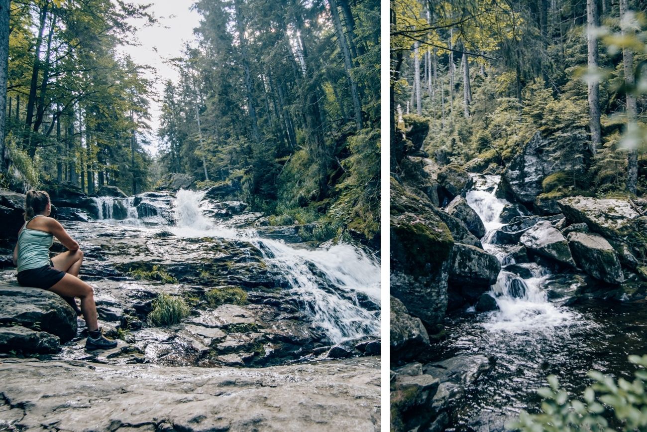 Risslochwasserfälle-Bodenmais Risslochwasserfälle