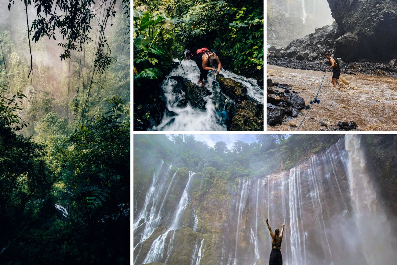 Tumpak-Sewu-java Abenteuer Wasserfall in Java