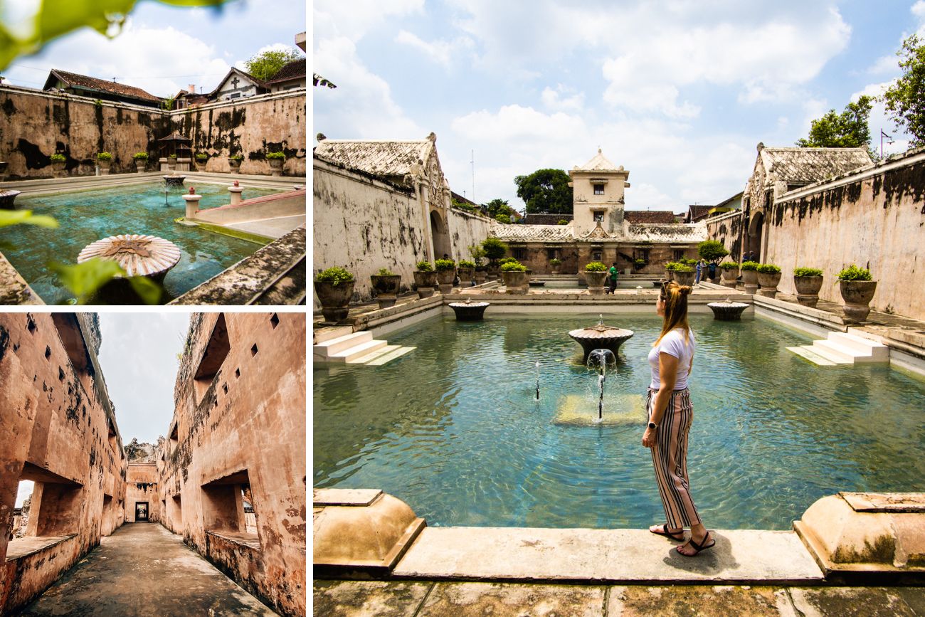 Yogyakarta-Tempel-Taman-Sari Taman Sari in Yogyakarta in Java