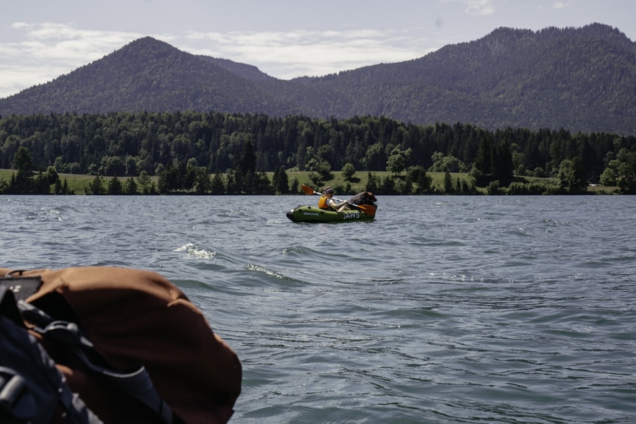 Auf dem Walchensee