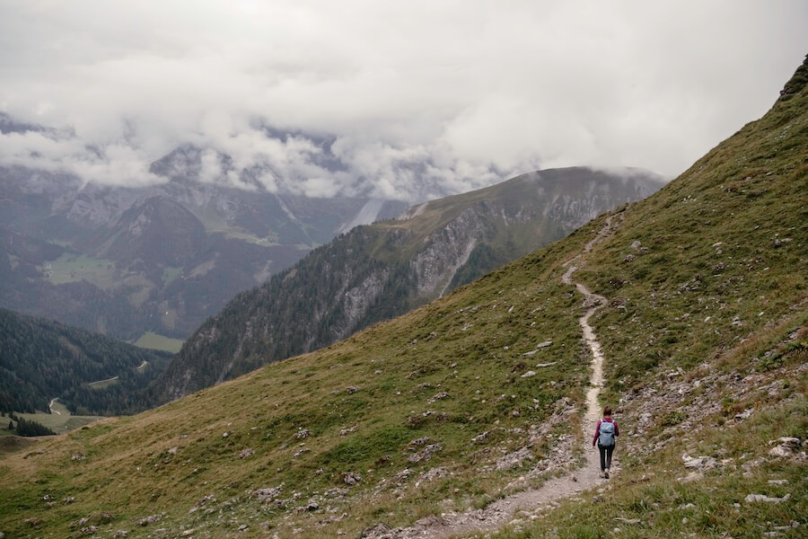 2024-Zillertal-Grübelspitze-26 Wanderung von der Grüblspitze zur Alm