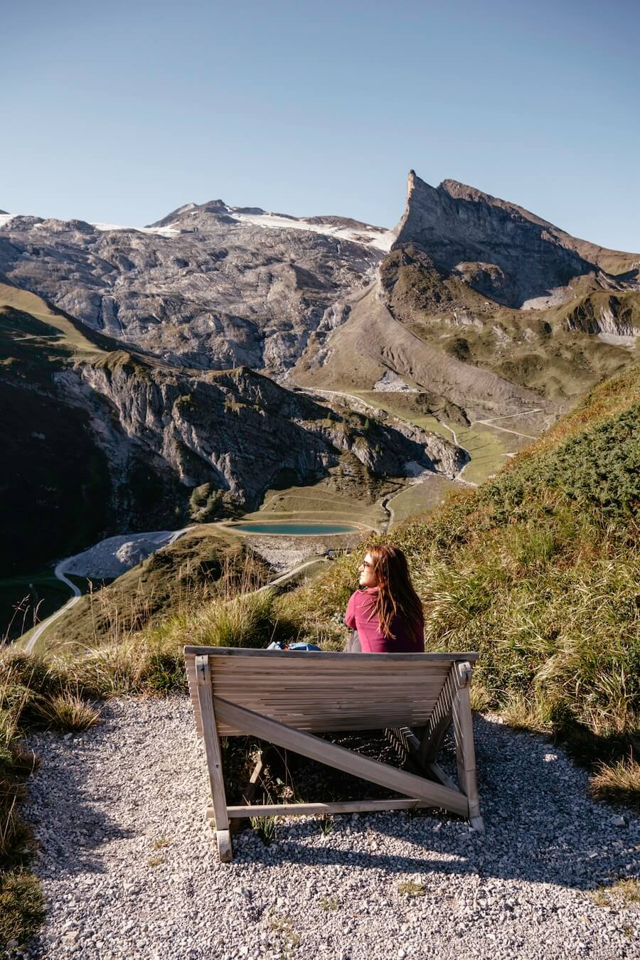 2024-Zillertal-HIntertuxer-Gletscher-2 Blick vom Sommerberg auf den Hintertuxer Gletscher